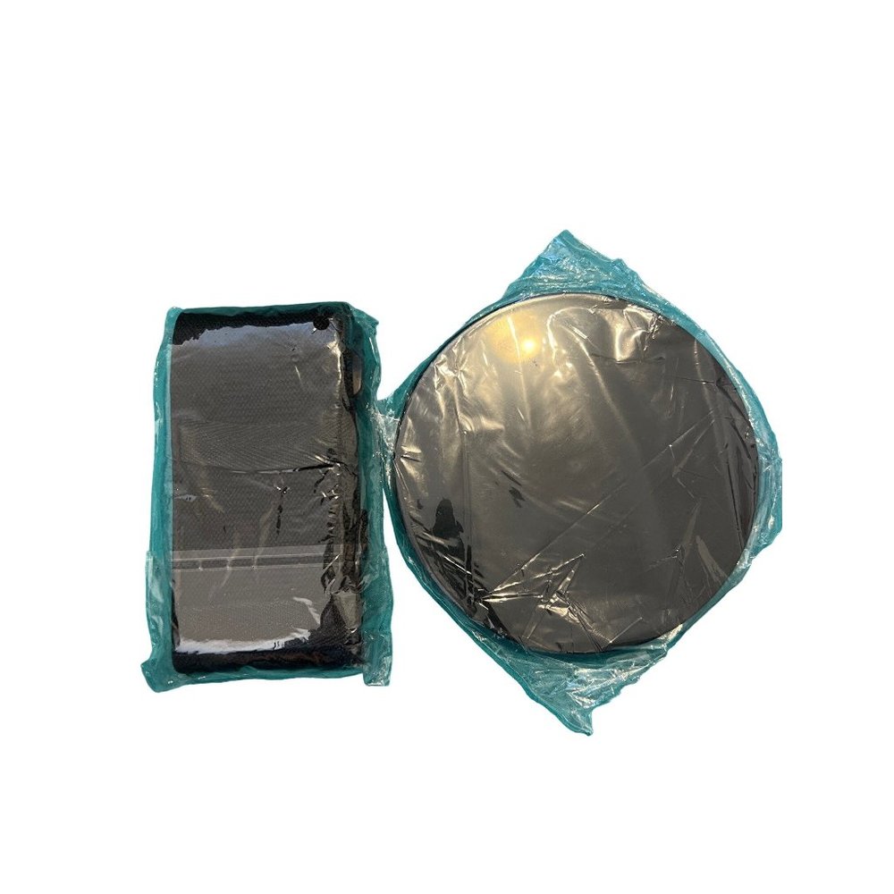 Hustle Hard Resistance Booty Bands/Loops with Core Sliders for Butt, Thigh, and